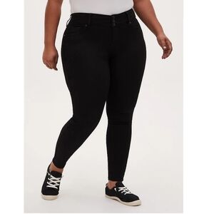 Torrid XT Super Stretch Black Jegging